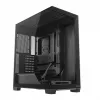 Obudowa PC MODECOM VOLCANO STELLAR PLUS MIDI Czarny — średnia wieża ATX, szkło hartowane, USB-C, obsługa kart graficznych do 420 mm