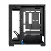Obudowa PC MODECOM VOLCANO STELLAR PLUS MIDI Czarny — średnia wieża ATX, szkło hartowane, USB-C, obsługa kart graficznych do 420 mm
