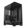Obudowa PC MODECOM VOLCANO STELLAR PLUS MIDI Czarny — średnia wieża ATX, szkło hartowane, USB-C, obsługa kart graficznych do 420 mm
