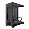 Obudowa PC MODECOM VOLCANO STELLAR PLUS MIDI Czarny — średnia wieża ATX, szkło hartowane, USB-C, obsługa kart graficznych do 420 mm
