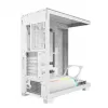Obudowa PC MODECOM VOLCANO STELLAR PLUS MIDI biały — Midi Tower, microATX, szkło hartowane, USB-C, obsługa GPU 420 mm