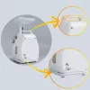 Maszynka do mielenia mięsa SMAPP model 490.81 biały - 2200 W, 1 prędkość, 2,7 kg/min, 3 sitka, biała, nakładka do szatkowania