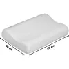 Poduszka ortopedyczna szyjna ActionMed CERVICAL MED PILLOW PO100AM — wypełnienie piankowe, 550×360×120 mm, zdejmowany pokrowiec do prania, biała