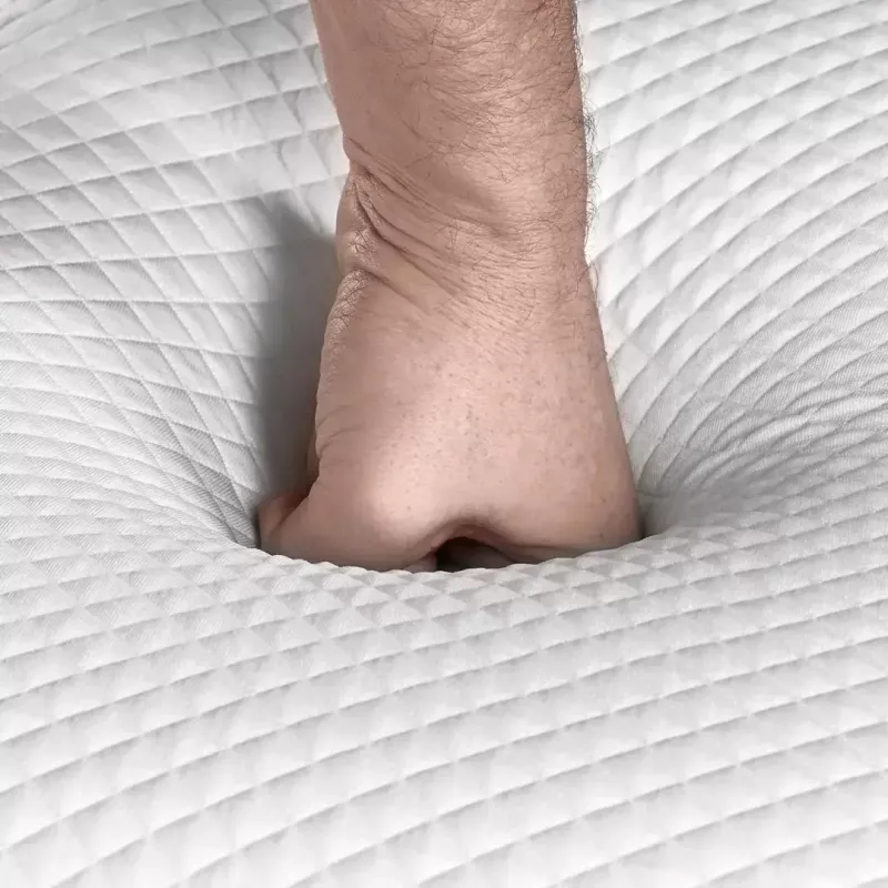 Poduszka ortopedyczna szyjna ActionMed CERVICAL MED PILLOW PO100AM — wypełnienie piankowe, 550×360×120 mm, zdejmowany pokrowiec do prania, biała