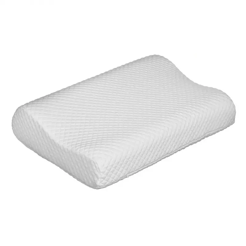 Poduszka ortopedyczna szyjna ActionMed CERVICAL MED PILLOW PO100AM — wypełnienie piankowe, 550×360×120 mm, zdejmowany pokrowiec do prania, biała