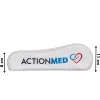 Poduszka ortopedyczna ActionMed PO200AM — anatomiczna poduszka piankowa na głowę i szyję, 590×350 mm, maksymalna wysokość 11 cm, pokrowiec nadający się do prania