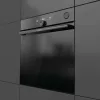 Gorenje G600 Elektrisk ugn BPSA6747DGWI RAL9005, Large, Electric, 77 L, 3500 W, 77 L, 2300 W