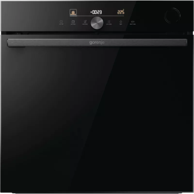 Gorenje G600 Elektrisk ugn BPSA6747DGWI RAL9005, Large, Electric, 77 L, 3500 W, 77 L, 2300 W