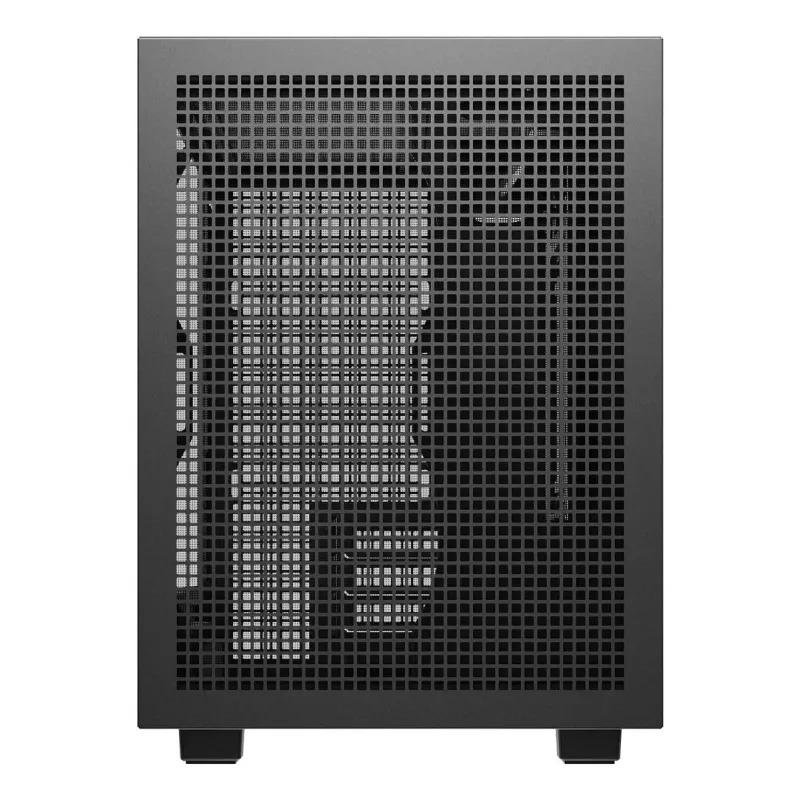 Obudowa PC DeepCool CH260 Micro Tower Czarna — Micro-ATX/Mini-ITX, szkło hartowane, USB-C, maks. GPU 413 mm