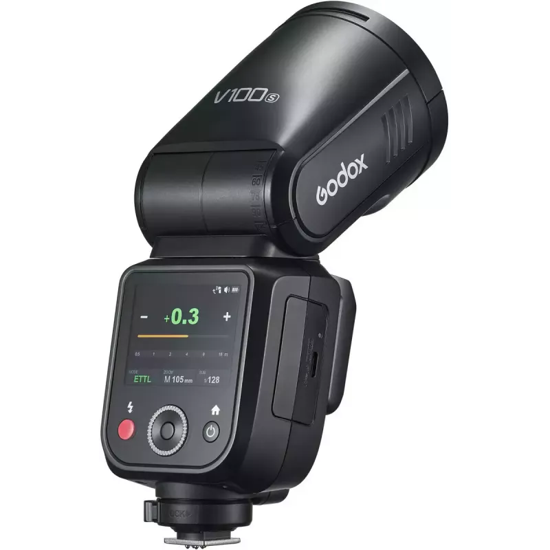 Lampa błyskowa Godox V100 do Sony — przenośna lampa błyskowa 100 Ws z wbudowanym akumulatorem