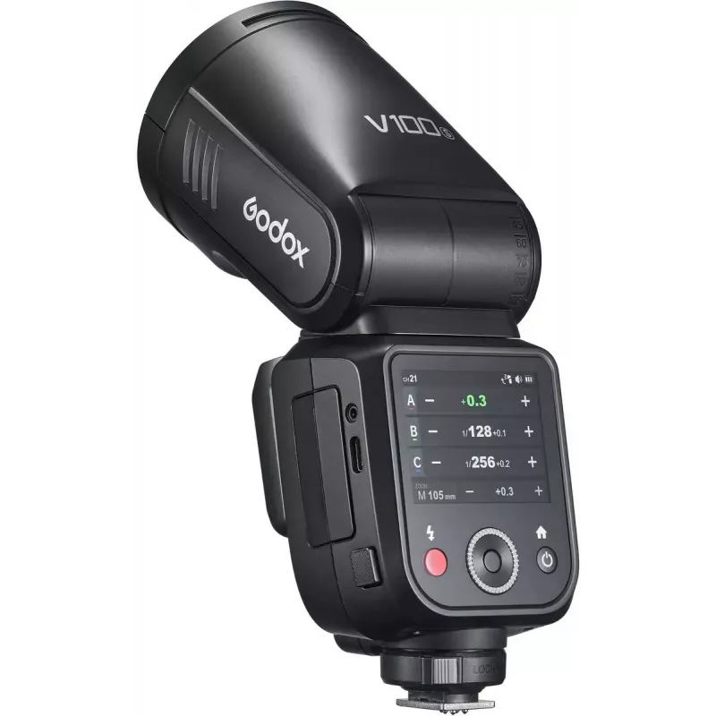 Lampa błyskowa Godox V100 do Sony — przenośna lampa błyskowa 100 Ws z wbudowanym akumulatorem