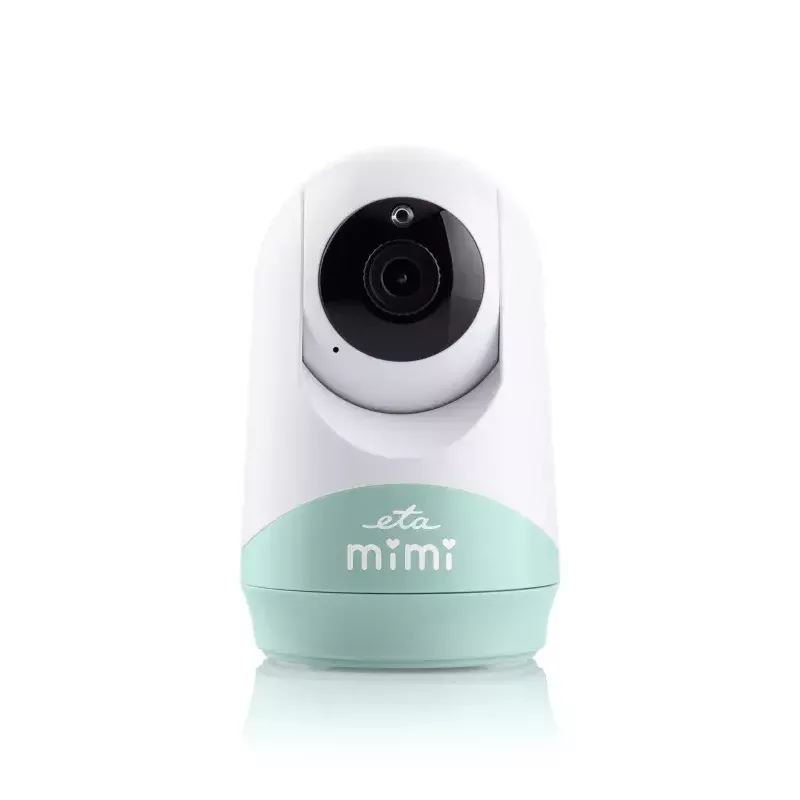 Baby monitor ETA ETA530690000 with flexible camera, biały/zielony, remote visual monitoring
