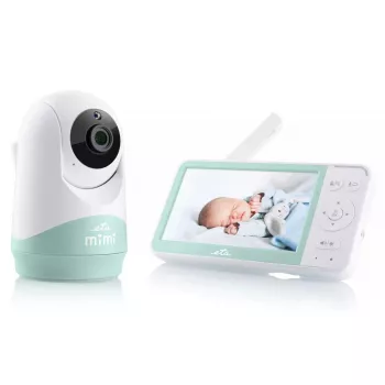 Baby monitor ETA ETA530690000 with flexible camera, biały/zielony, remote visual monitoring