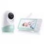 Baby monitor ETA ETA530690000 with flexible camera, biały/zielony, remote visual monitoring