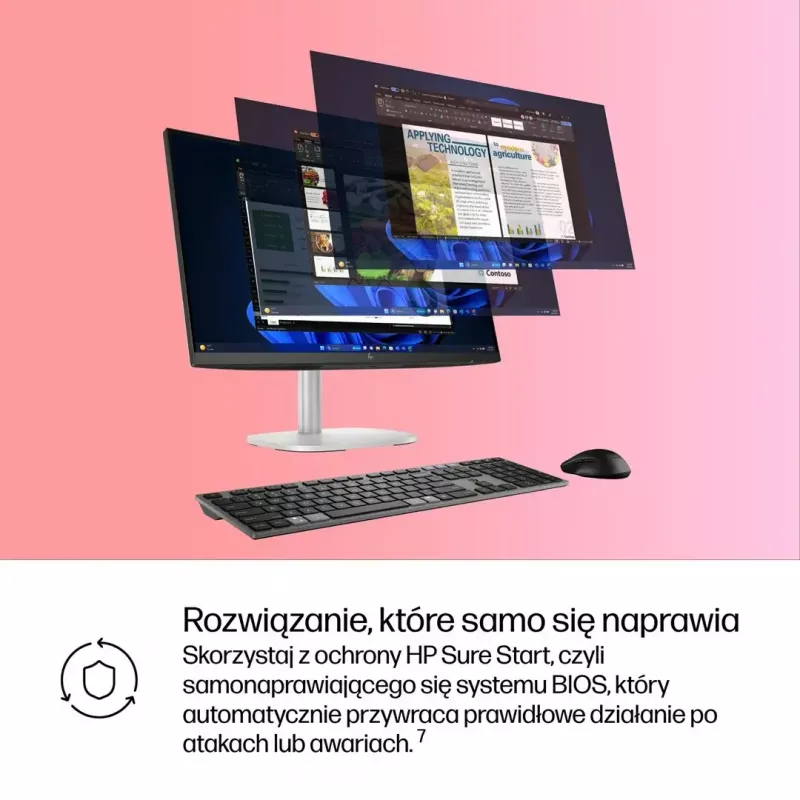 Komputer All-in-One HP EliteStudio 8 AiO G1i Ultra 5 23,8 cala FHD Dotyk IPS 16GB DDR5 512GB SSD Win11 Pro