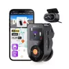 Kamera samochodowa VANTRUE S1PRO MAX — kompaktowy rejestrator 2-kanałowy, 3840×2160 F/1.8, 155° główny, Wi‑Fi, GPS, wyświetlacz 2 cale, tryb parkingowy, microSD do 1 TB