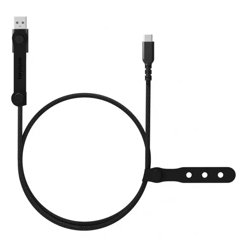 Kabel USB Fairphone ACCABL-2CC-WW1 USB 2.0 1 m USB C Czarny