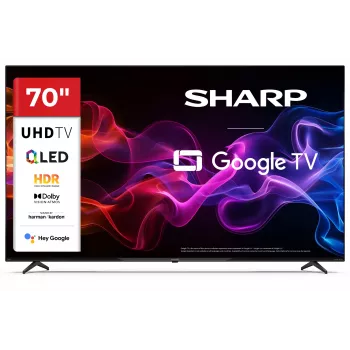 Sharp 70HP5265E TV 177.8 cm (70 cali) 4K Ultra HD Smart TV Wi-Fi Czarny