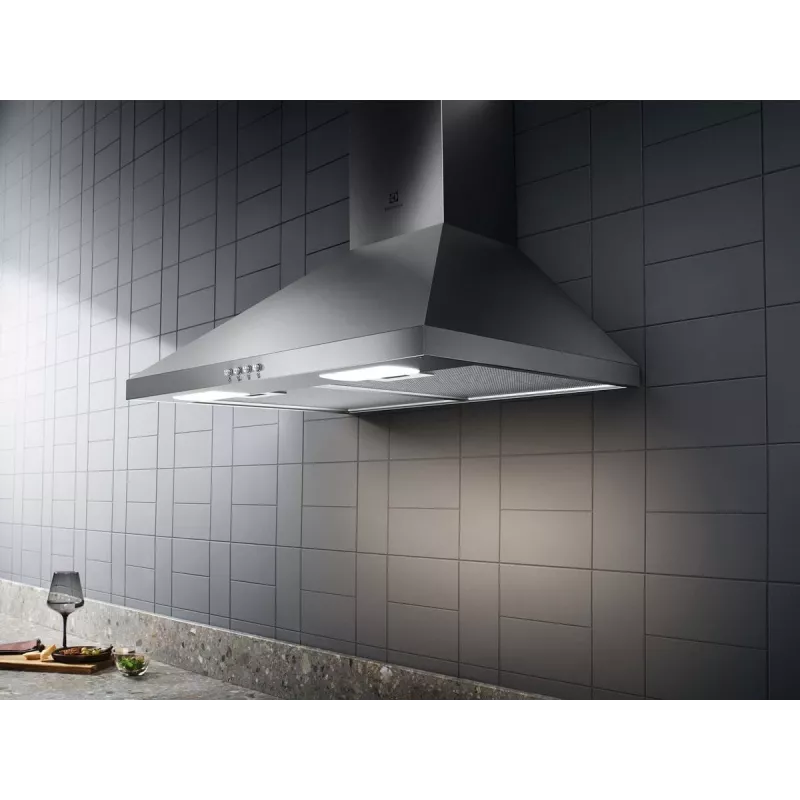 Electrolux LFC316X Okap przyścienny Stal nierdzewna 420 m³/h