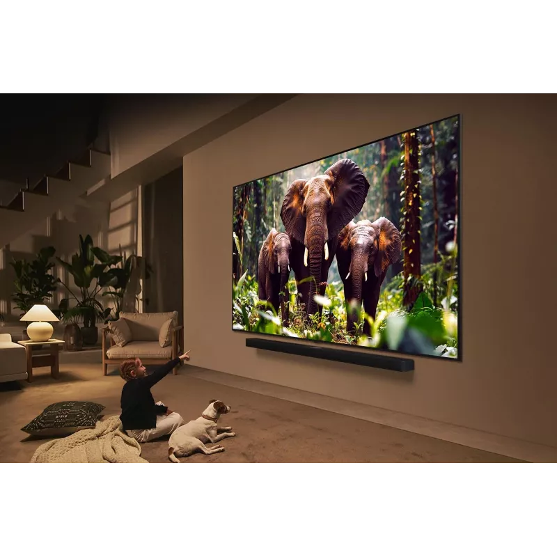 TV LG QNED 55QNED87A3B 139,7 cm (55 cali) 4K Ultra HD QNED Mini LED Smart TV Wi‑Fi Ethernet DVB-T/T2/C/S/S2 Czarny