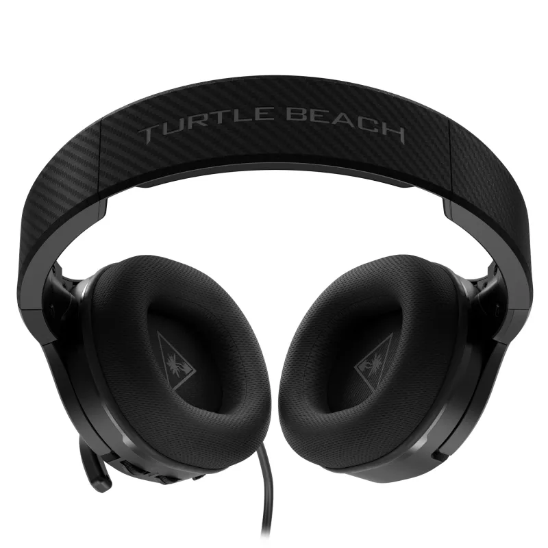 Turtle Beach Recon 200 Czarny Gen 2 przewodowy wzmacniany zestaw słuchawkowy do gier – PS4, PS5, Xbox Series X|S, One i PC
