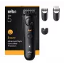Beard trimmer BRAUN BT5520 — 0,5–20 mm, 40 stopni długości, akumulatorowy, 120 min pracy, czarny