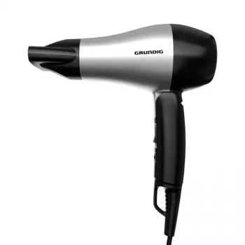 Suszarka do włosów Grundig HD 2200 1200 W Czarny, Srebrny