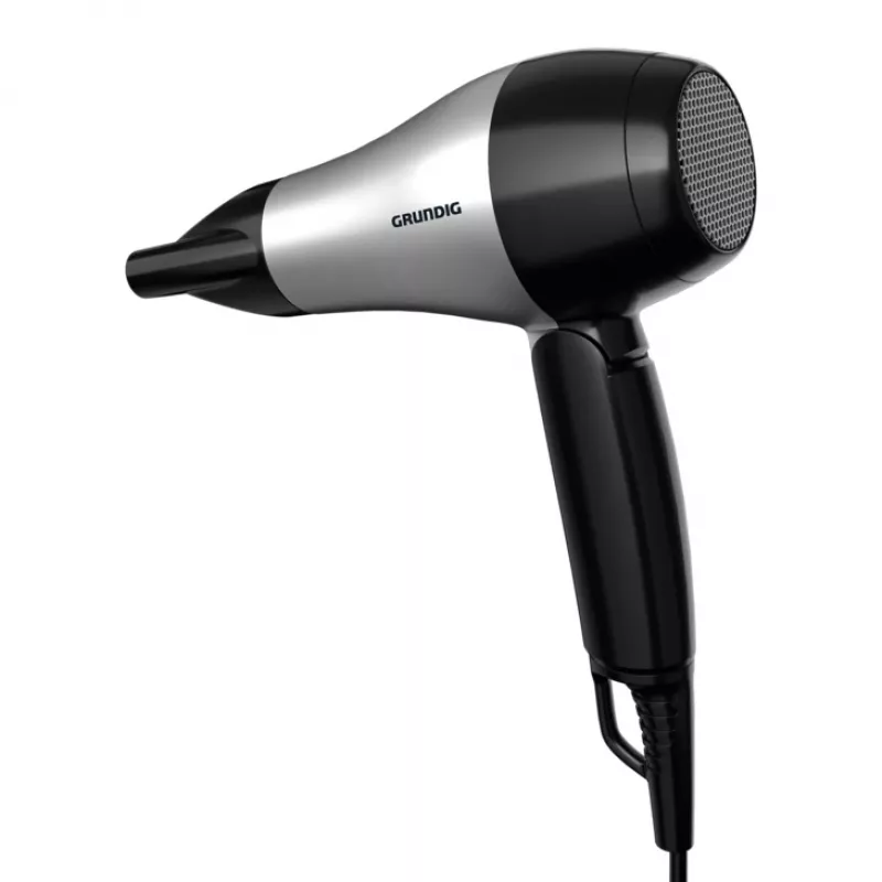 Suszarka do włosów Grundig HD 2200 1200 W Czarny, Srebrny