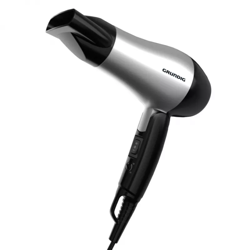 Suszarka do włosów Grundig HD 2200 1200 W Czarny, Srebrny