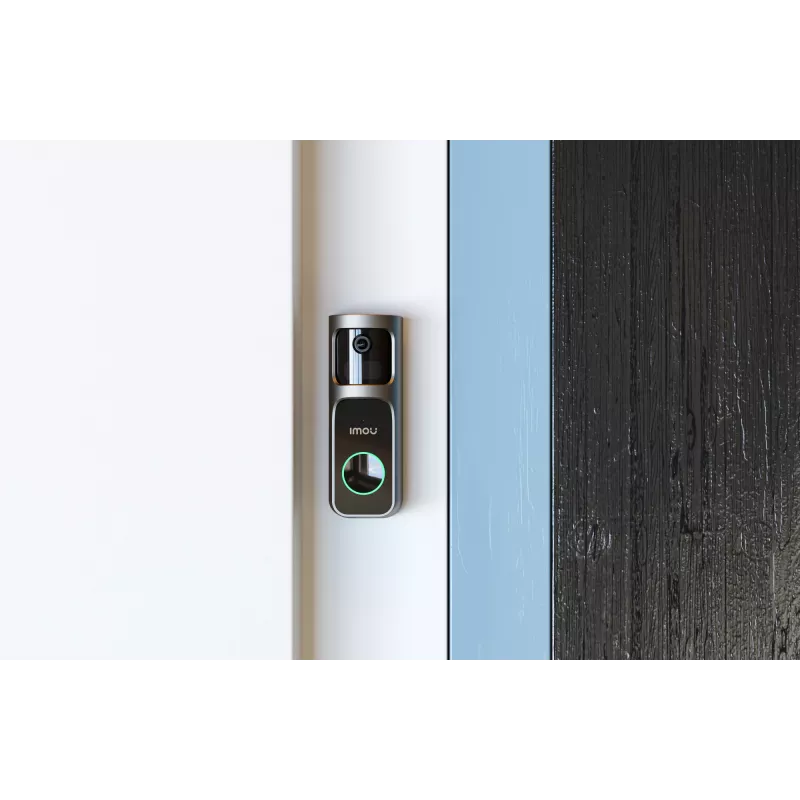 Imou Doorbell 2S Kit Czarny 3 MP Bezprzewodowy Montaż na ścianę