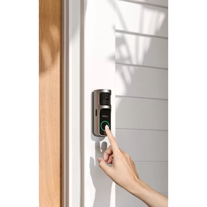 Imou Doorbell 2S Kit Czarny 3 MP Bezprzewodowy Montaż na ścianę