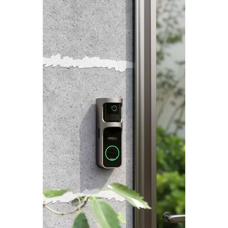 Imou Doorbell 2S Kit Czarny 3 MP Bezprzewodowy Montaż na ścianę