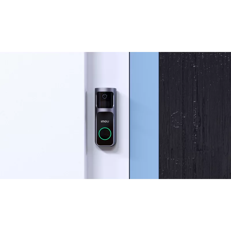 Imou Doorbell 2S Kit Czarny 3 MP Bezprzewodowy Montaż na ścianę