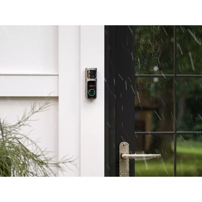 Imou Doorbell 2S Kit Czarny 3 MP Bezprzewodowy Montaż na ścianę