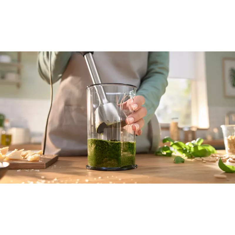 Bosch Serie 4 MSM4W210 blender 0,6 l Blender ręczny 600 W Czarny, Biały