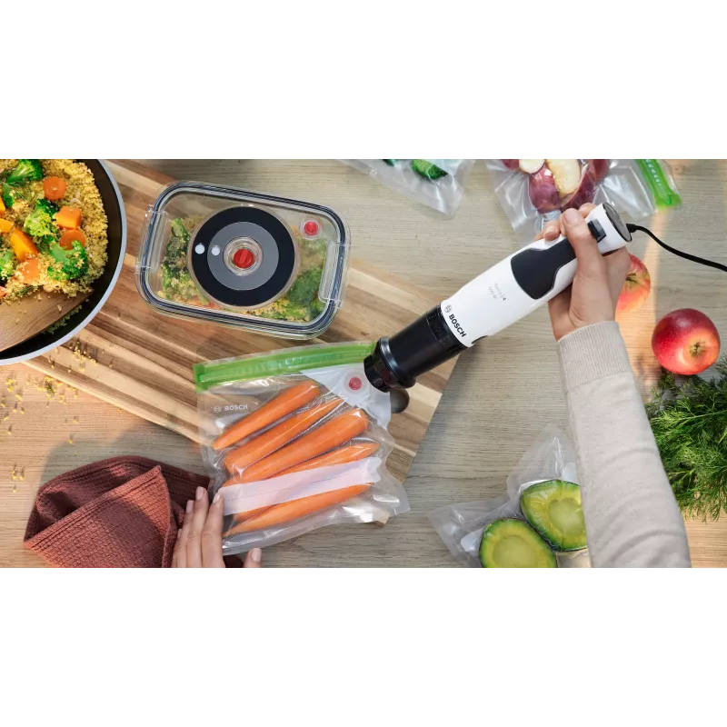 Bosch Serie 4 MSM4W210 blender 0,6 l Blender ręczny 600 W Czarny, Biały