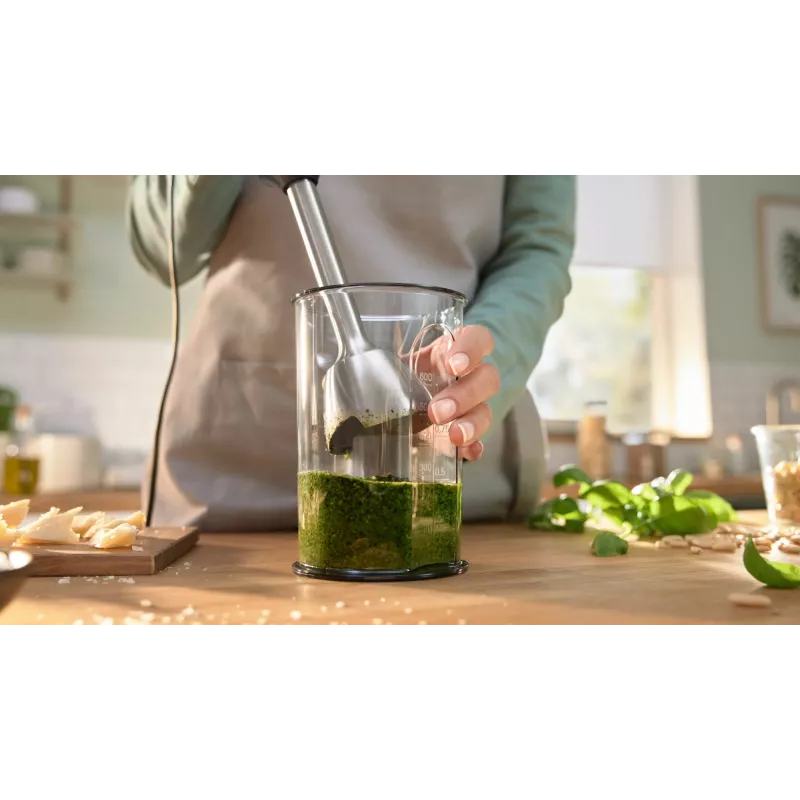 Bosch Serie 4 MSM4W210 blender 0,6 l Blender ręczny 600 W Czarny, Biały