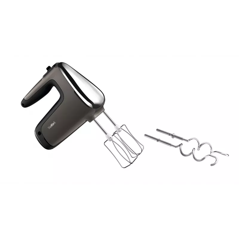Tefal Powermix Silence HT654E38 ręczny mikser z misą stojącą 600 W szary/czarny
