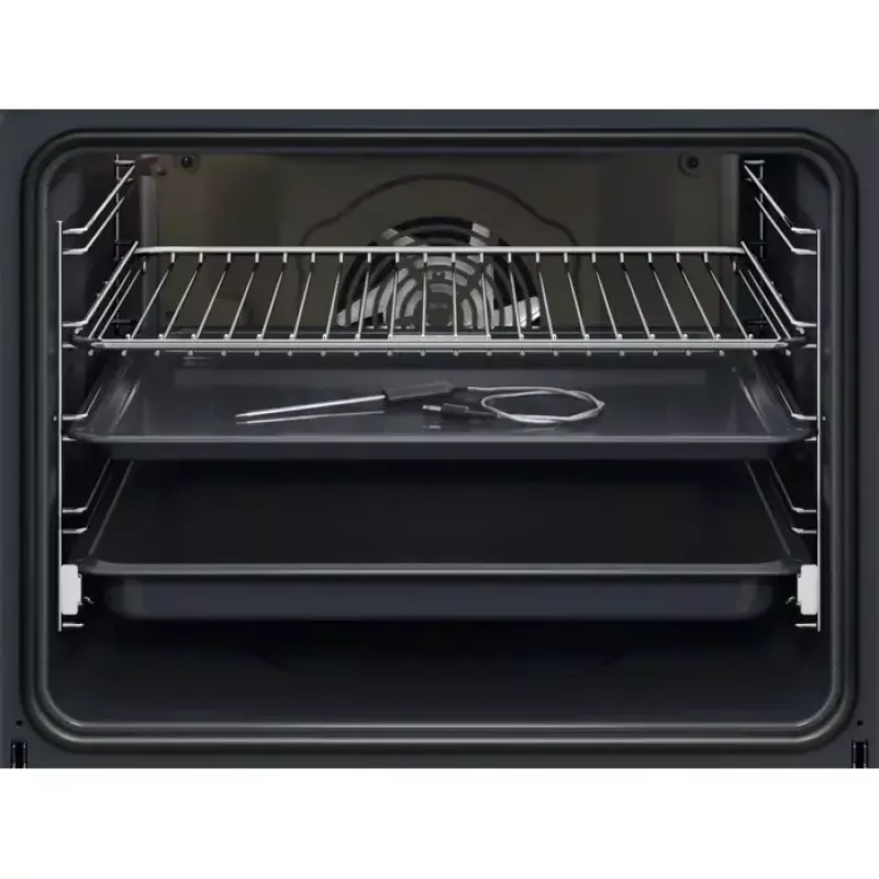 Piekarnik do zabudowy Electrolux EOD6F77WV, 72 L, elektryczny, biały, A+ energia, czyszczenie katalityczne, prowadnice teleskopowe, Wi‑Fi