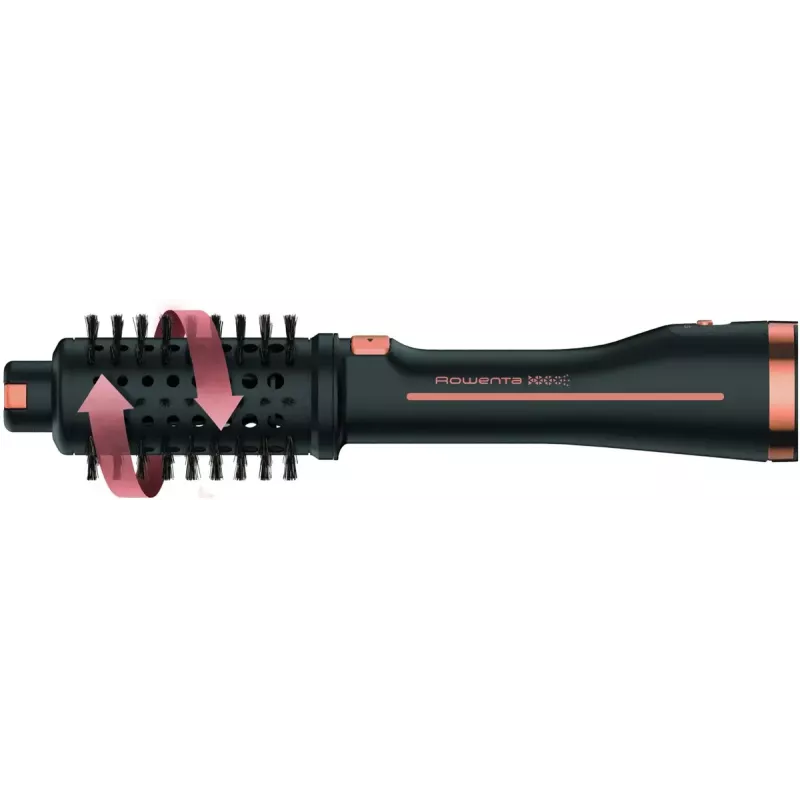 Rowenta Ultimate Experience CF9625 Szczotka termiczna Warm Czarny, Brąz 750 W
