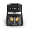 Tefal Easy Fry Silence EY5568E0 frytkownica Pojedyncza 5 L Wolnostojąca Frytkownica na gorące powietrze Czarny, Stal nierdzewna