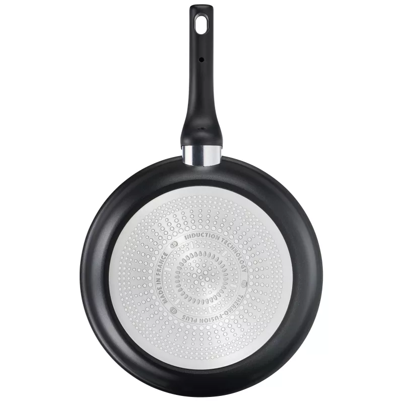 Patelnia Tefal Unlimited G2550672 — uniwersalna okrągła patelnia 28 cm, aluminium, powłoka nieprzywierająca, Thermo-Spot