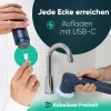 Clatronic ERB 3815 A bezprzewodowa elektryczna szczotka czyszcząca z 8 końcówkami