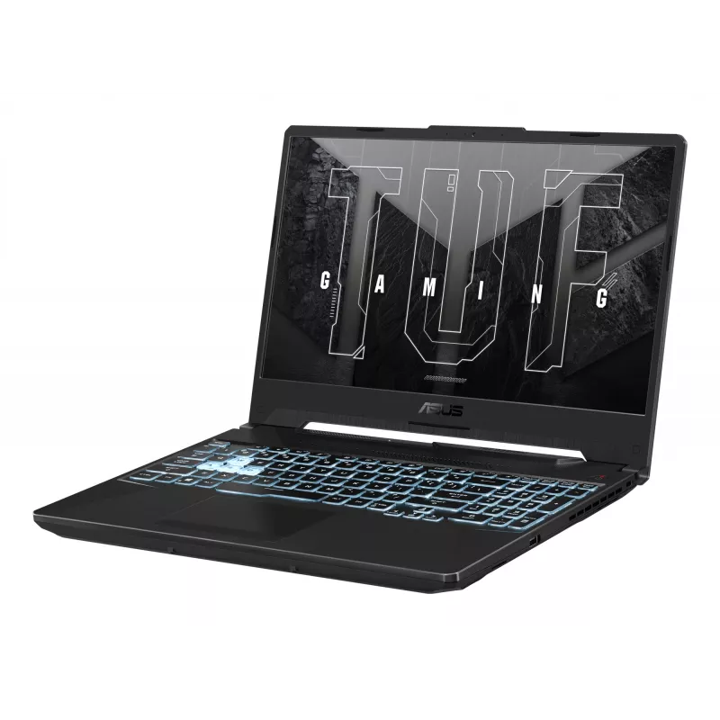 Laptop ASUS TUF Gaming A15 FA506NCG — AMD Ryzen 7 7445HS, 15,6 cala FHD, 16 GB DDR5, 512 GB SSD, RTX 3050, Windows 11 Home, czarny