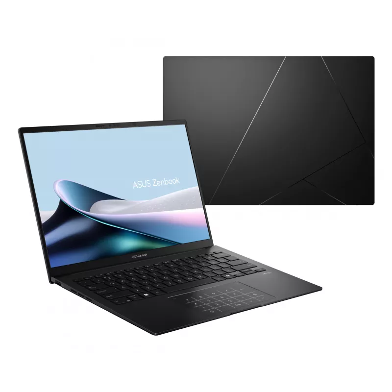 Laptop ASUS Zenbook 14 OLED UM3406KA – 14 cali WUXGA, AMD Ryzen AI 5 340 2 GHz, 16 GB LPDDR5x, 1 TB SSD, Windows 11 Home, Czarny