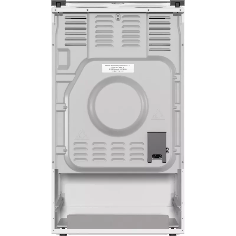 Gorenje GE5A21WH Kuchenka Wolnostojąca kuchenka Elektryczna Płyta żeliwna Biały
