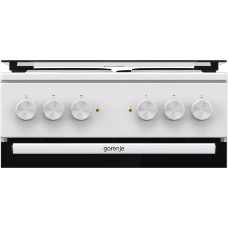 Gorenje GE5A21WH Kuchenka Wolnostojąca kuchenka Elektryczna Płyta żeliwna Biały