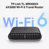 TP-Link TL-WR3002X router bezprzewodowy Gigabit Ethernet Dwuzakresowy (2.4 GHz / 5 GHz) Czarny
