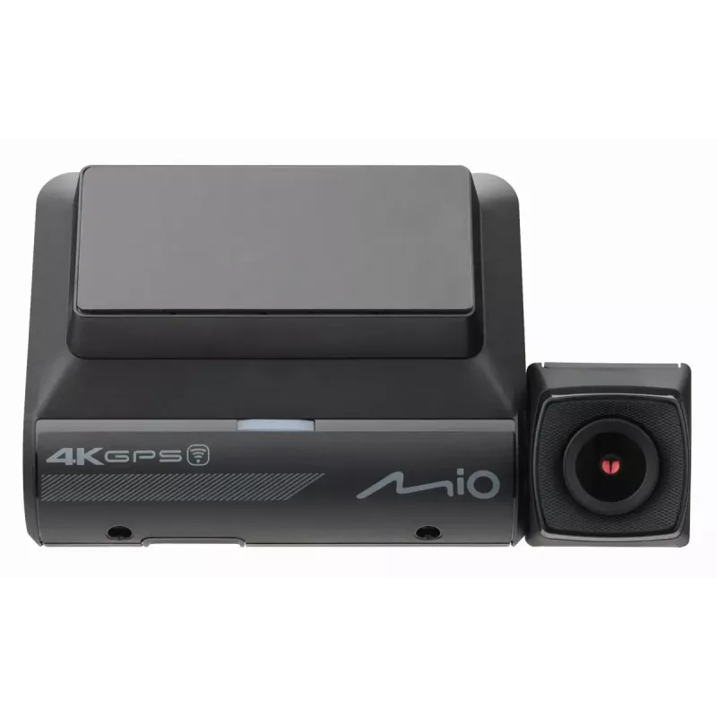 Dash cam MIO MiVue 956WD z GPS i Wi‑Fi, uchwyt na przednią szybę do nagrywania widoku z przodu