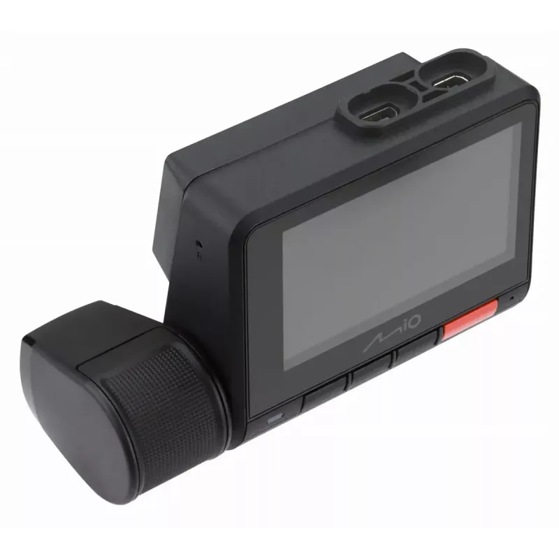 Dash cam MIO MiVue 956WD z GPS i Wi‑Fi, uchwyt na przednią szybę do nagrywania widoku z przodu